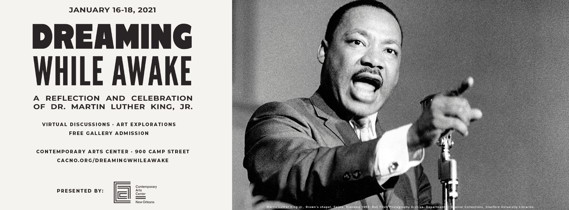 Dreaming While Awake: A Celebration and Reflection of Dr. Martin Luther King, Jr.
