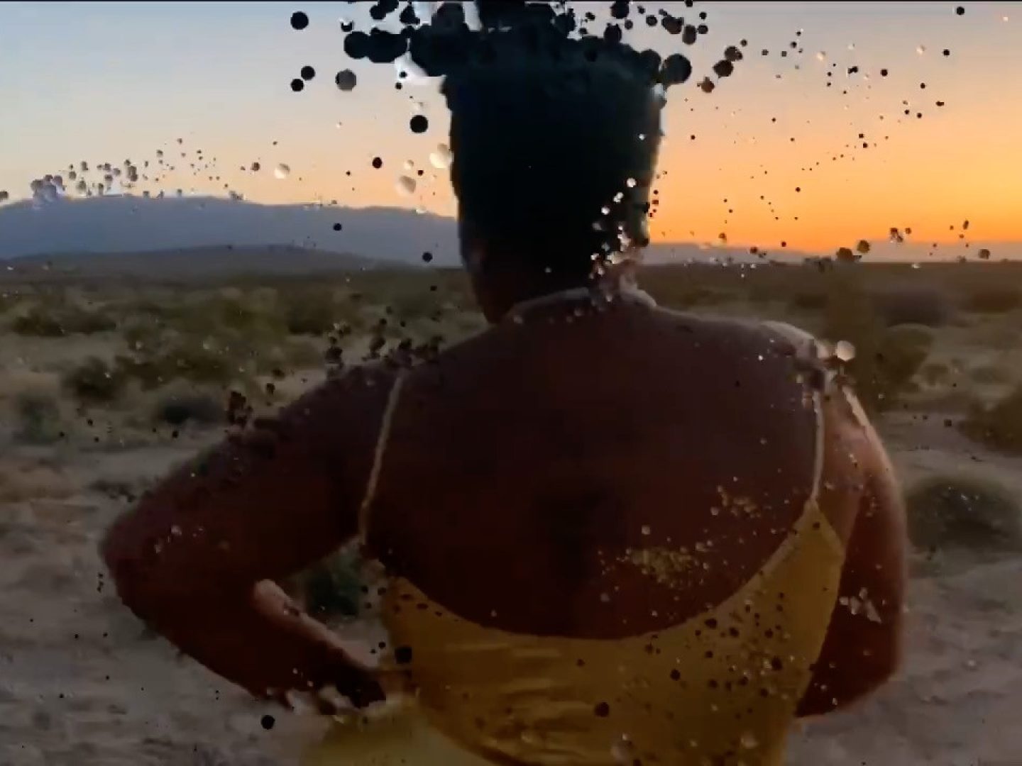 Octavia Yearwood, "Imagine: A Video Anthology of Black Thoughts" (film still)