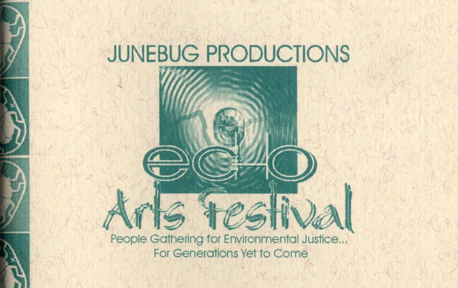 Junebug Productions, Booklet for Echo Arts Festival, 1998; Amistad Research Center