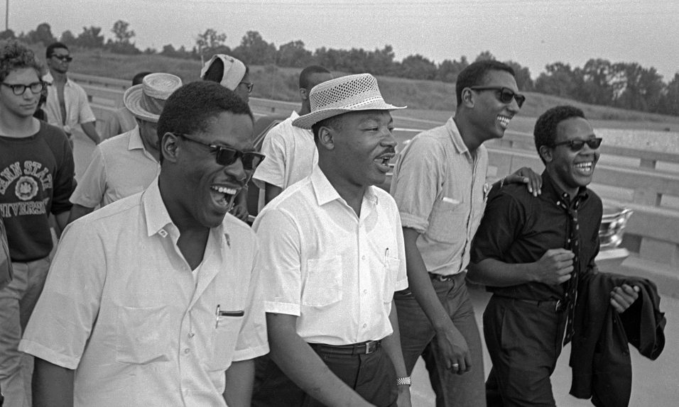 Bernard Lee Martin Luther King Jr Stokely Carmichael Willie Ricks MS 1966 Bob Fitch Photography Archive Department of Special Collections Standford University Libraries