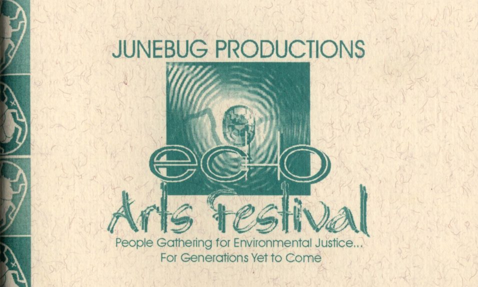 Junebug Productions, Booklet for Echo Arts Festival, 1998; Amistad Research Center