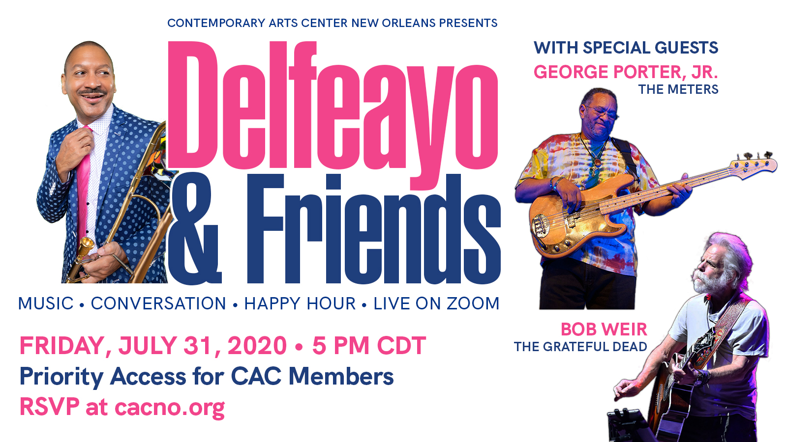 Delfeayo & Friends with Special Guests George Porter, Jr. and Bob Weir