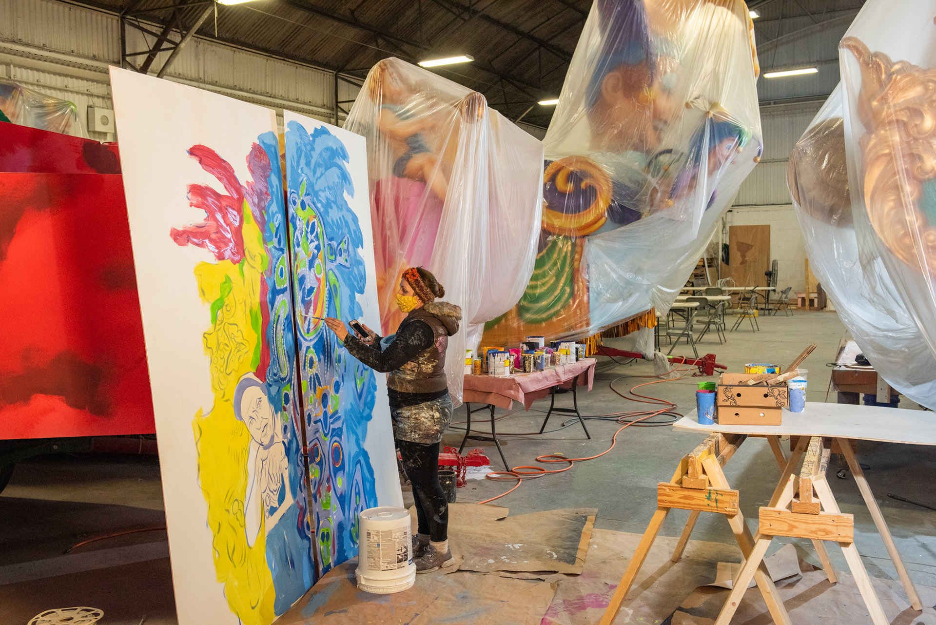 Hire a Mardi Gras Artist: Carnival 2021, An Exhibition & Auction