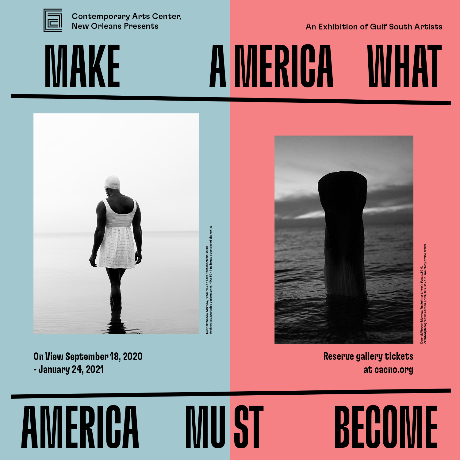 CAC Launches 2020-2021 Fall Season with "Make America What America Must Become," An Exhibition of Gulf South Artists